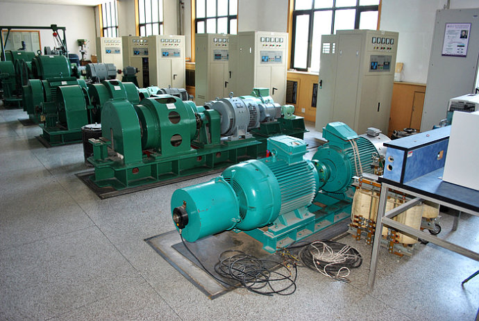 新密某热电厂使用我厂的YKK高压电机提供动力
